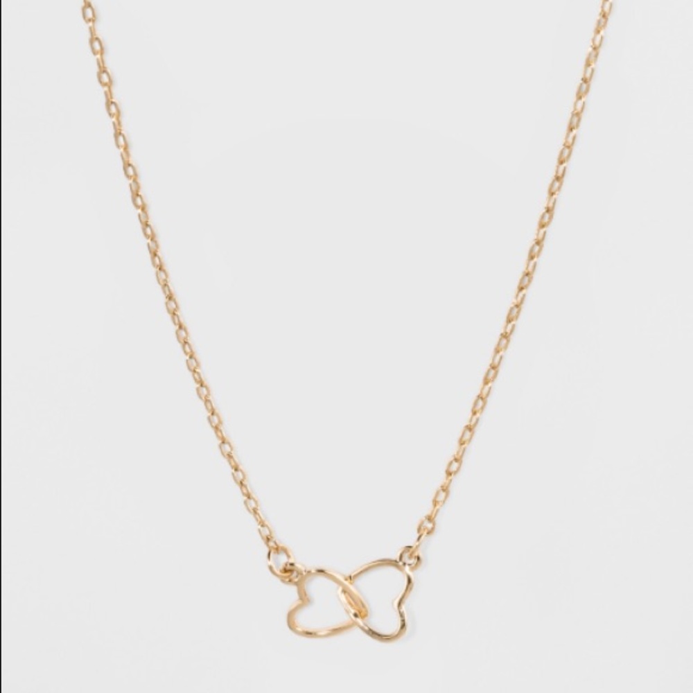 Interlocking Heart Necklace by Baublebar